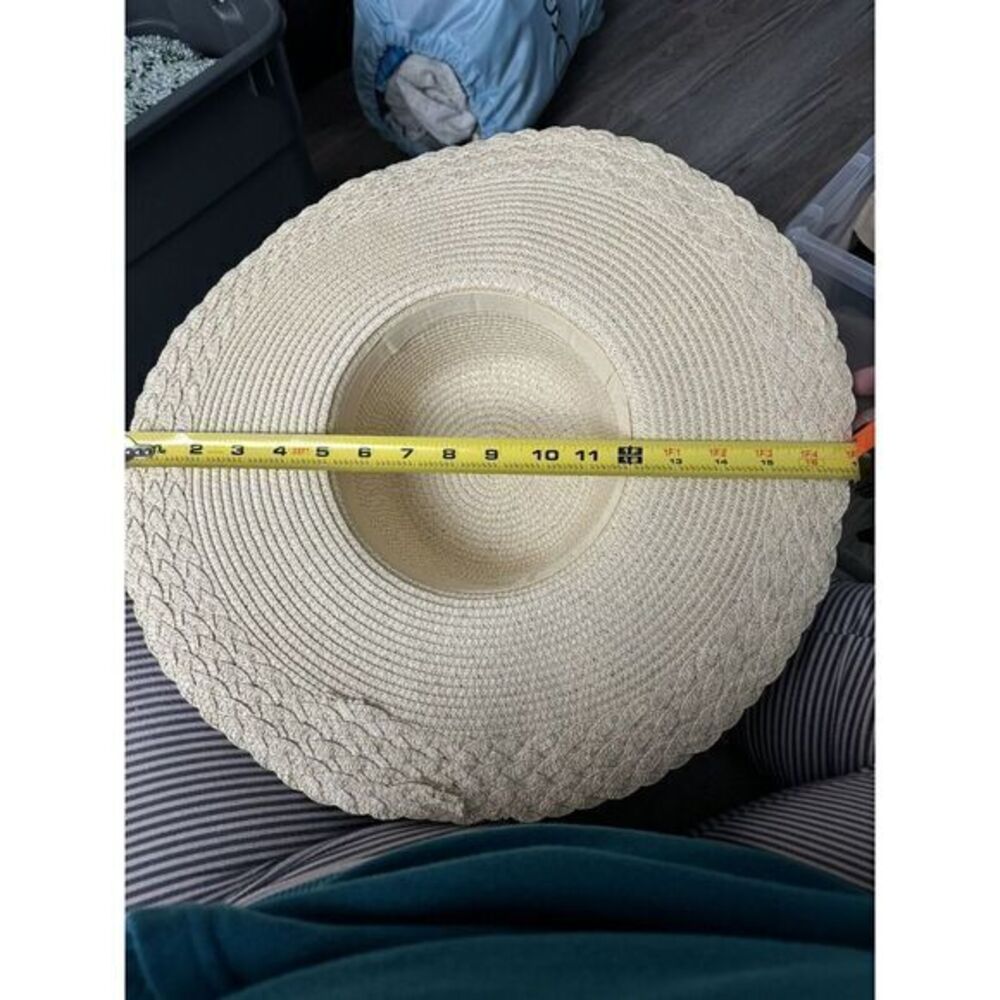 Arbonne Straw Sun Pool Hat Outdoors - Picture 3 of 4